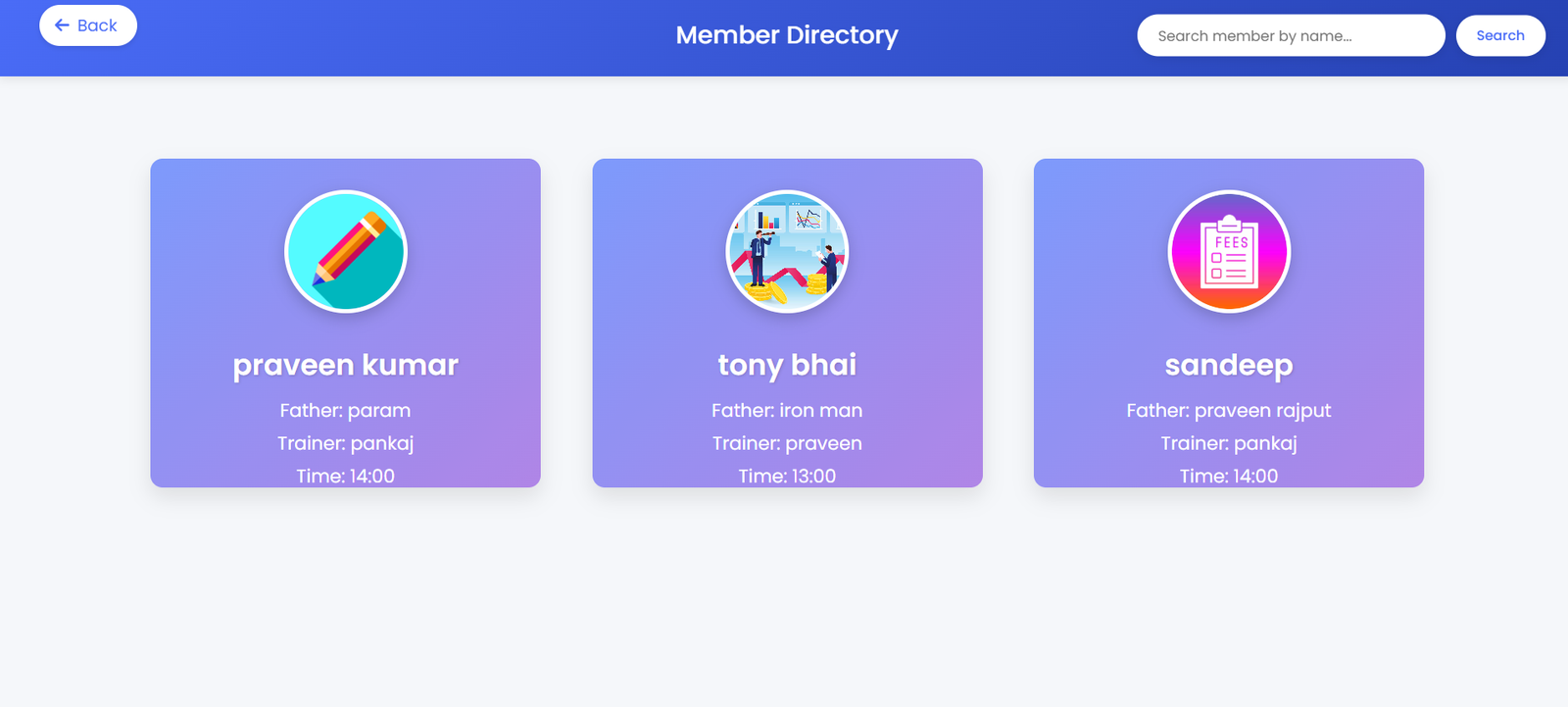 Member Profile Editing