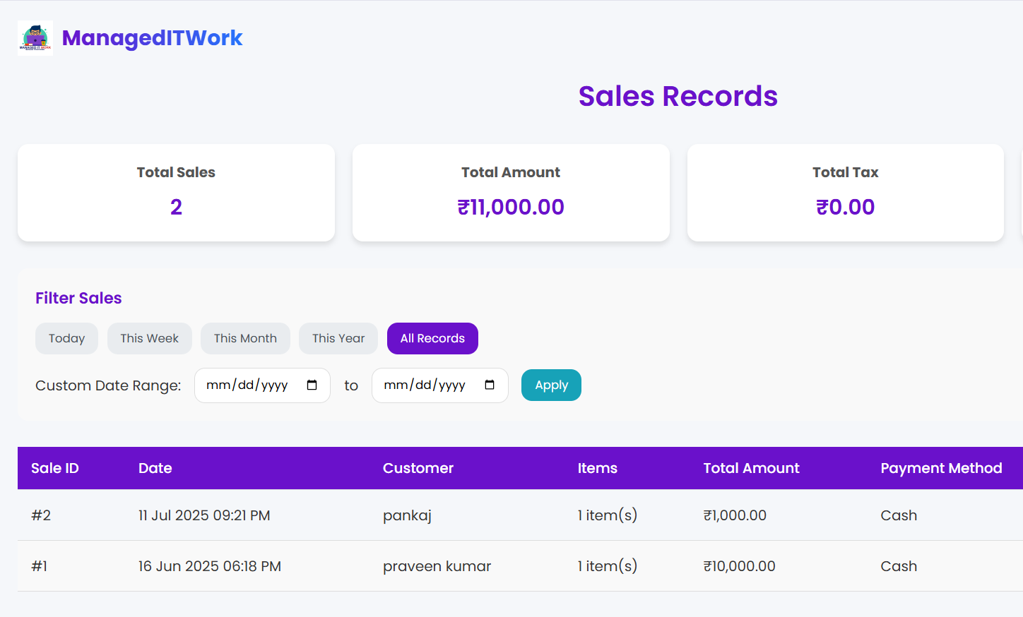 Restaurant Management